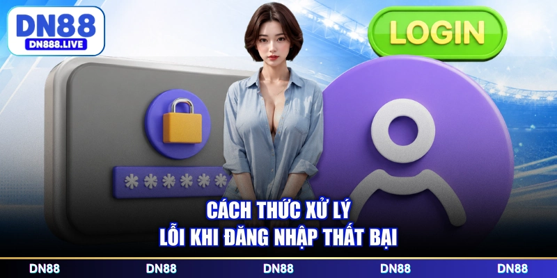 Cách thức xử lý lỗi khi đăng nhập thất bại