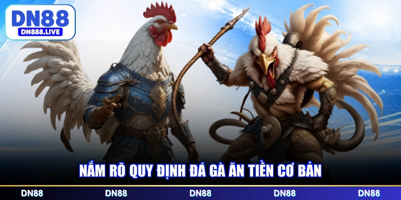 Nắm rõ quy định đá gà ăn tiền cơ bản