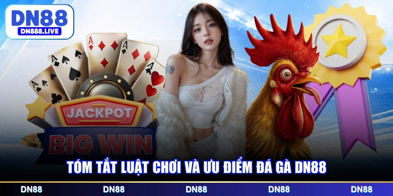 Tóm tắt luật chơi và ưu điểm đá gà DN88
